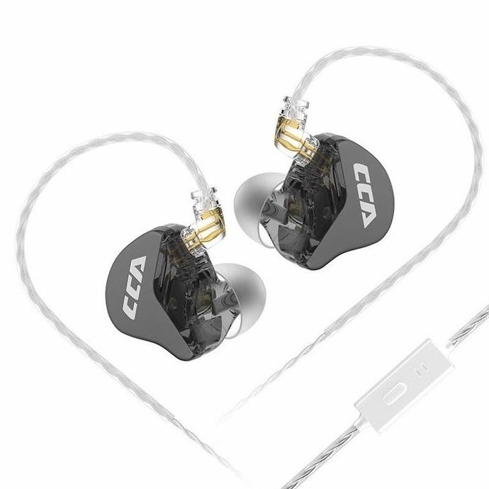 Cca In Ear Earphone Fla Cra Polaris Lyra Dynamic Driver Iem Microphone New Stok