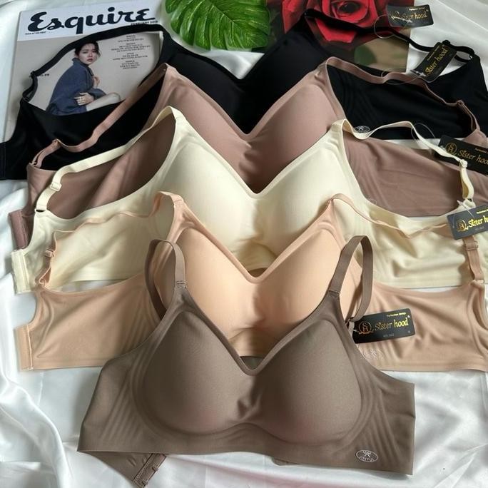 662 SISTERHOOD (TANPA KAWAT, BUSA TIPIS) BRA BKK SEAMLESS