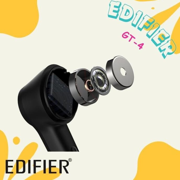 Earbuds Edifier Gt 4 Gt4 Hecate Tws Gaming Low Latency New Stok