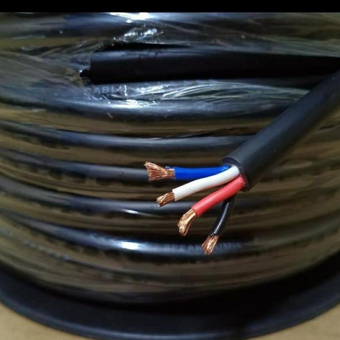 Kabel Speaker Crimson 4X1.5 Isi 4 Lentur New Stok