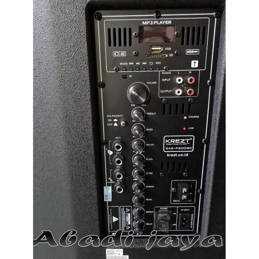 Portable Wireless Krezt Was -P20015C Oryginal 15Inch Wasp20015C Was New Stok