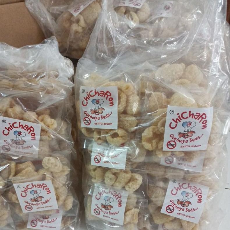 

PJ Kerupuk Kulit Babi Chicharon Ball An Isi 20Bks