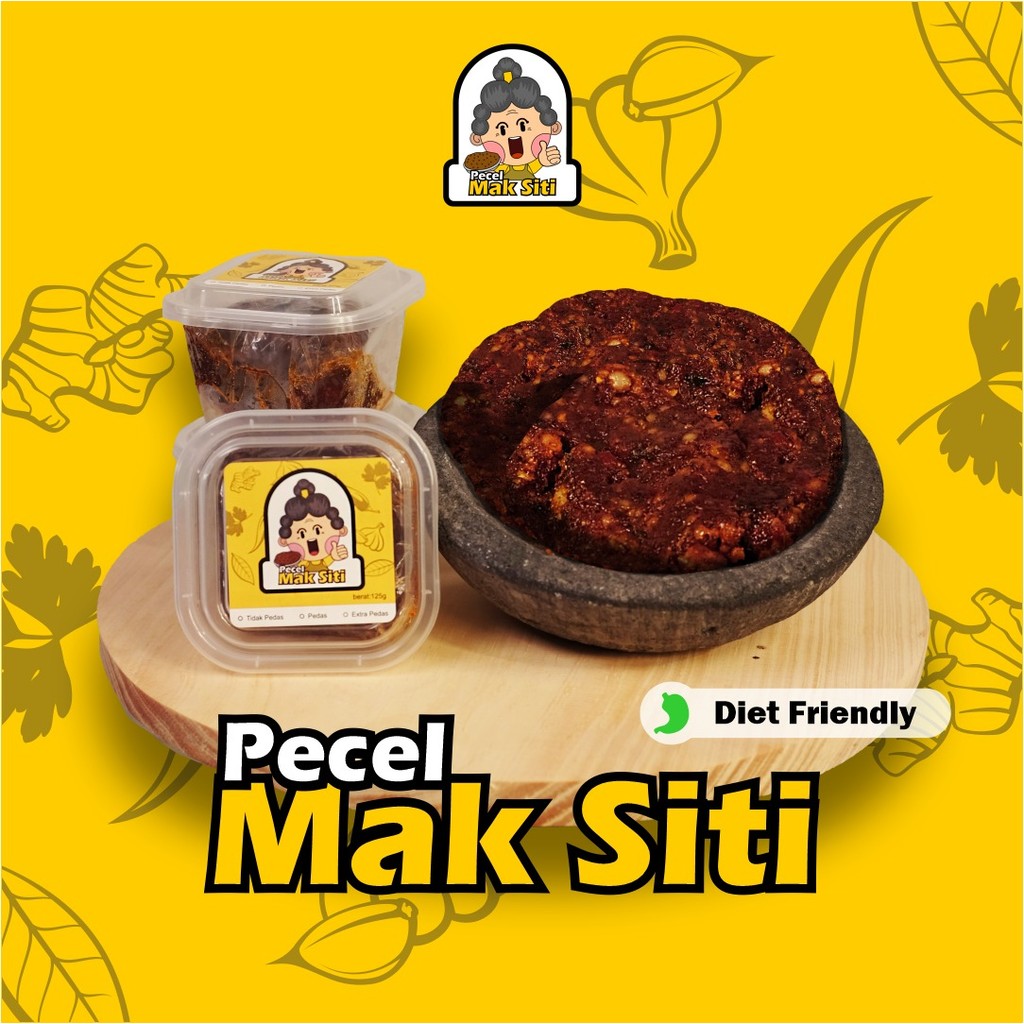 

Sambel Bumbu Pecel Mak Siti (Diet Friendly) 500Gr
