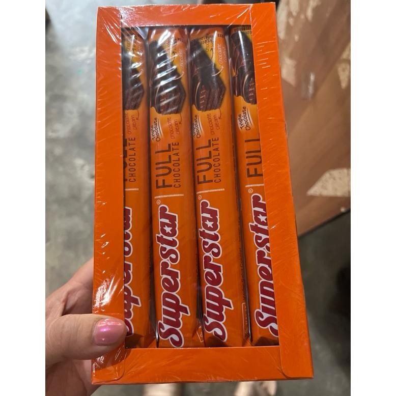 

PJ Superstar Triple Chocolate 20 Pcs, Full Triple Layer Coklat