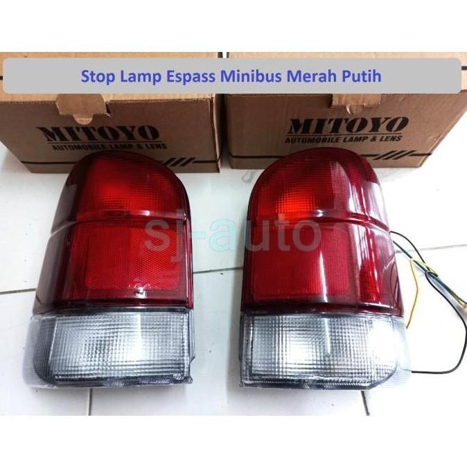 . Stop Lamp Espass Minibus warna Merah Putih Lampu Belakang Espass