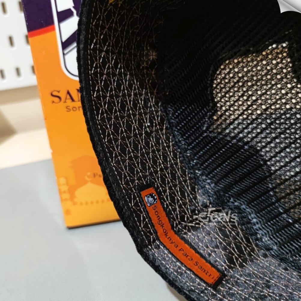 Songkok Peci Hitam Nasional AC Terompah Original