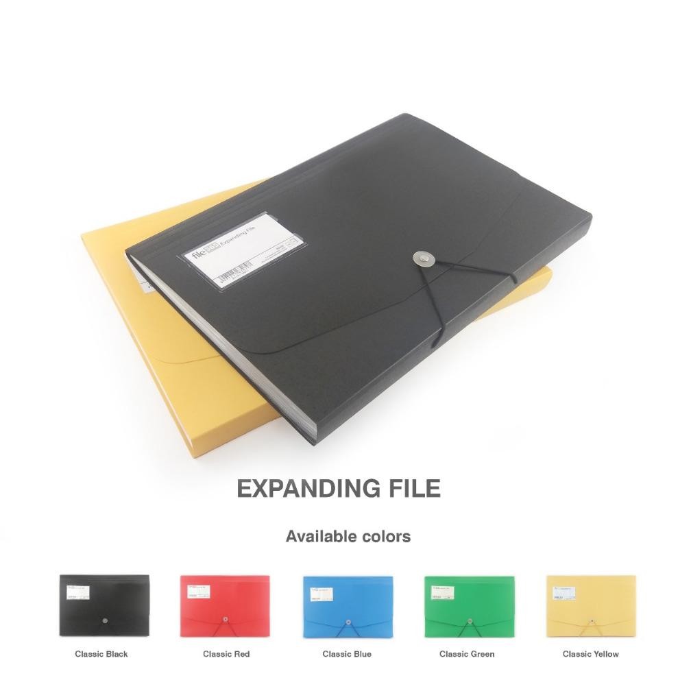 

Daiichi - Expanding File Organizer Map Harmonika Map Sekat Bahan 365 Dengan Tali Pengikat Dimasing-masing Sisi 12 Pocket Ukuran Folio