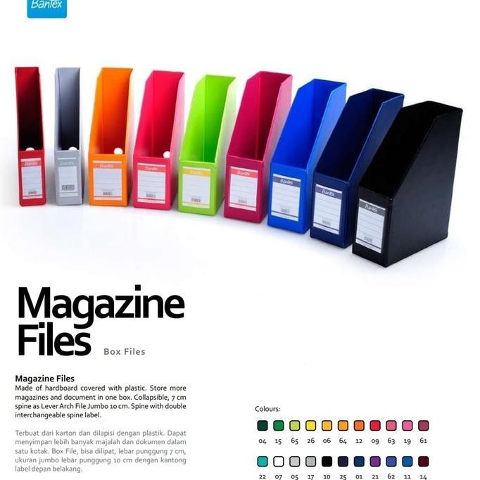 

Box File Bantex 4010 7cm / Box Magazine Bantex 4010 A4 7cm +