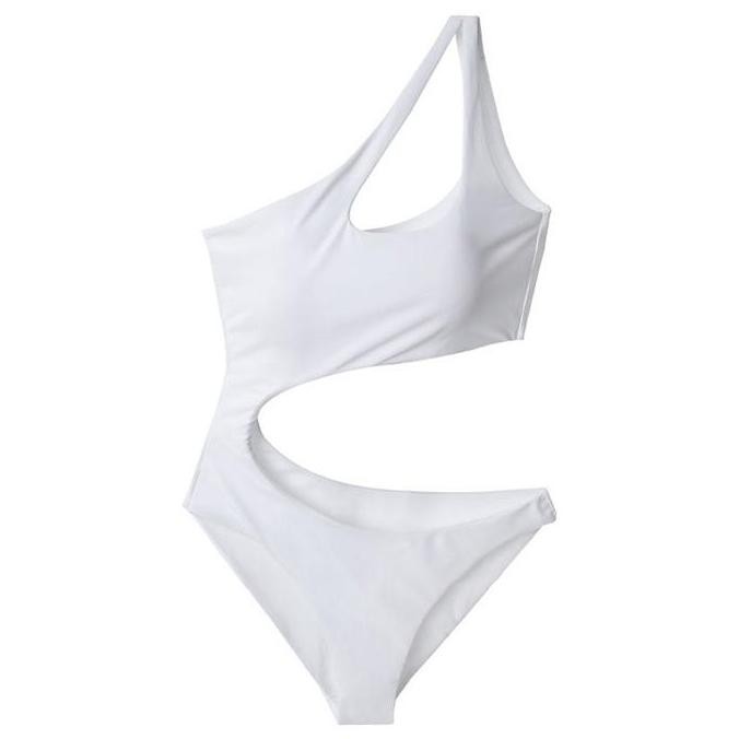 TMBM - Debora Swimsuit Swimwear bodysuit pink neon merah muda tank top Bikini Baju Renang Wanita pin