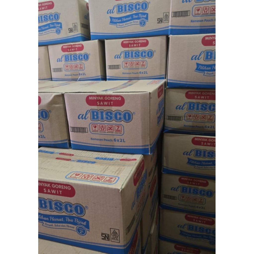 

MINYAK GORENG ALBISCO 2 LITER DUS ISI 6 PCS