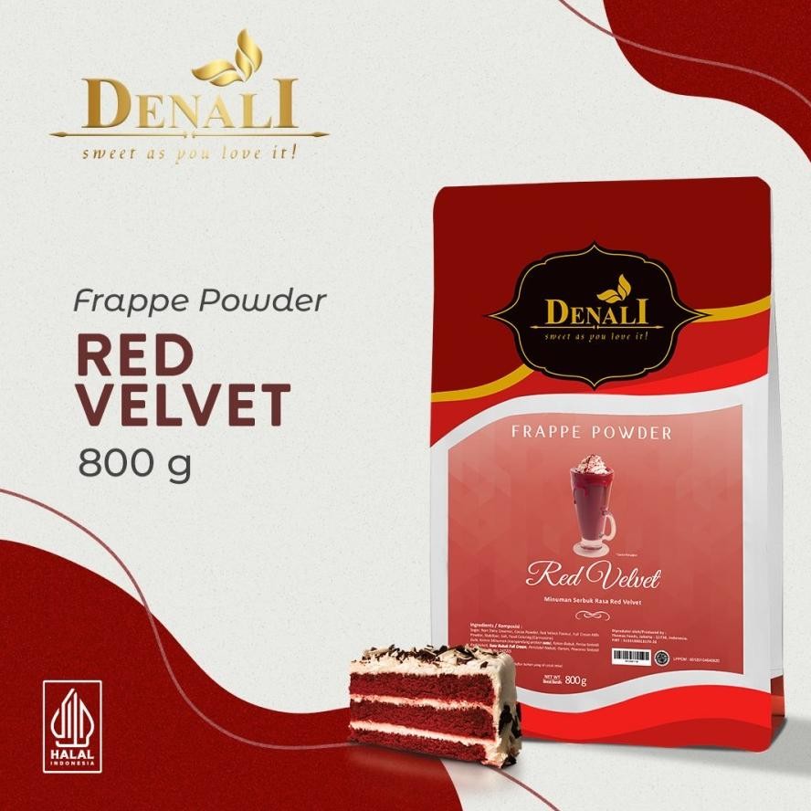 

Paling dicari Denali Red Velvet Frappe Powder / Powder Redvelvet Denali