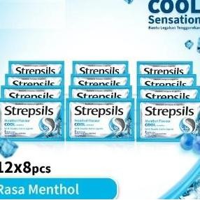 

Strepsils Cool 12X8 - Strepsils Box-Permen Pereda Tenggorokan