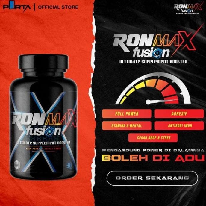 RONMAX FUSION - KAPSUL HARIAN AYAM ADUAN BOOSTER HARIAN AYAM ADUAN