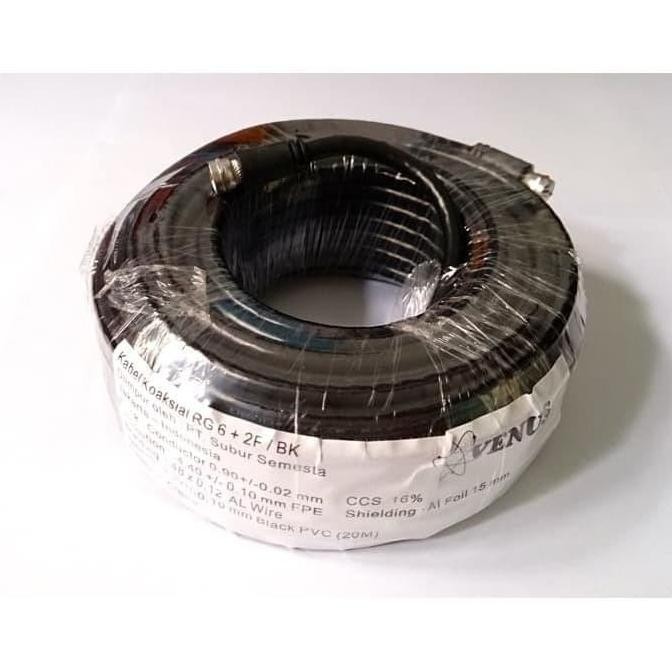 KABEL ANTENA PARABOLA RG6 COAXIAL KABEL TANAKA / VENUS