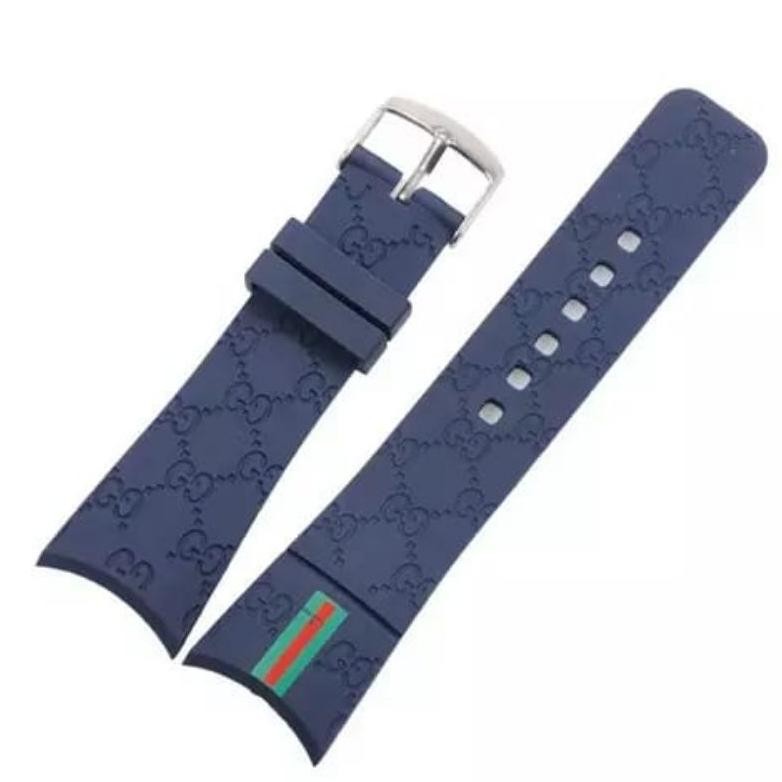 (Terbaru) Strap Tali jam tangan Gucci Rubber jam Gucci Tali Gucci 26mm (Terlaris)