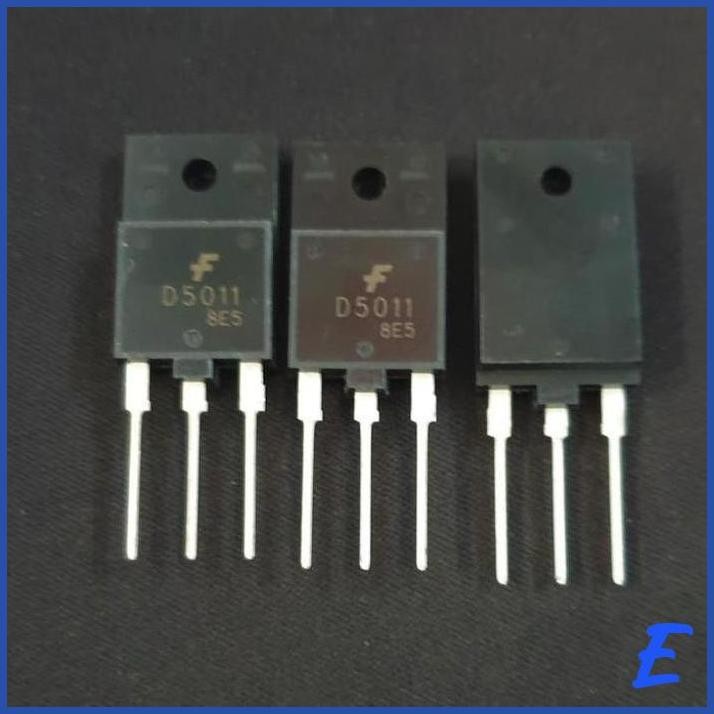 | BHG | TRANSISTOR D5011 NPN 1500V UNTUK HORIZONTAL CTV - BENTUK BESAR