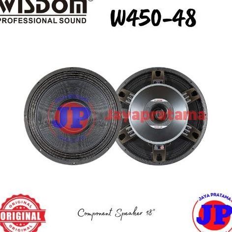 Murah Wisdom W450-48 Speaker Component Original W45048