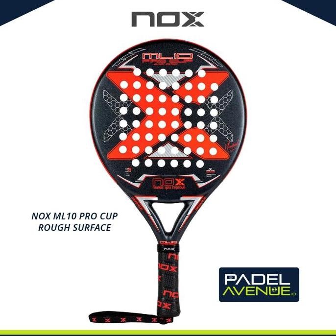 Premium NOX ML10 PRO CUP ROUGH SURFACE PADEL RACKET RAKET