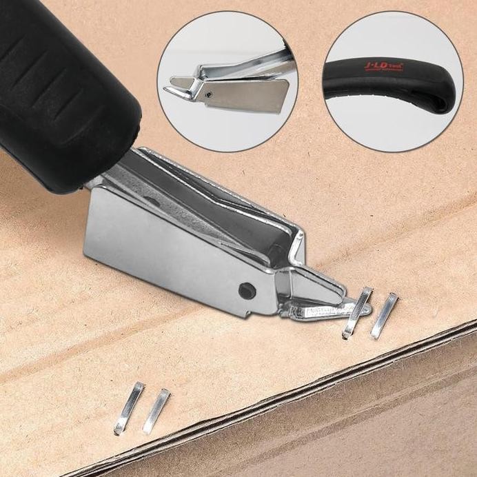 

JLD Staples Tembak U/D/T Staple Gun + Isi + Staple Remover Upholstery Stapler Gun 3-In-1 Hekter Tembak Gratis Refill Staples Tembak Guntacker murah