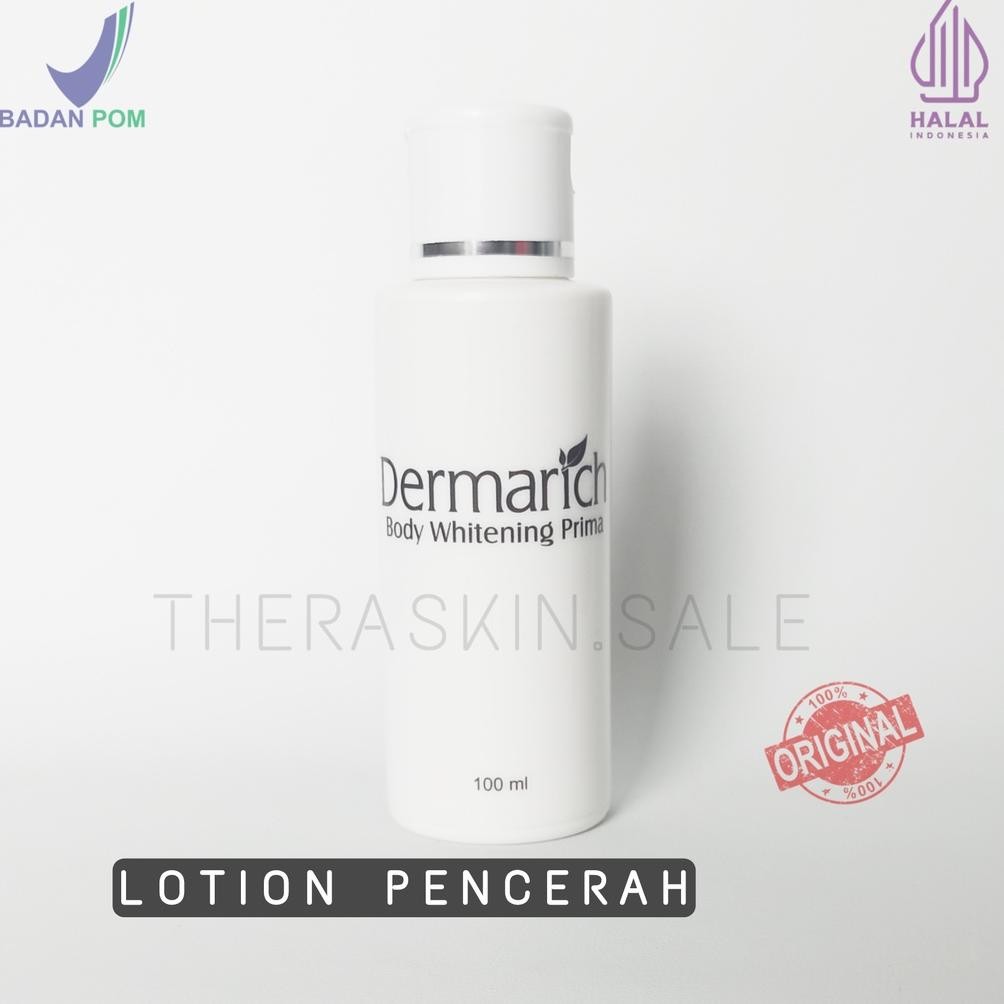Dermarich Body Sun Protection Whitening Prima Lotion Pemutih Best Seller Skincare Original Terlaris 