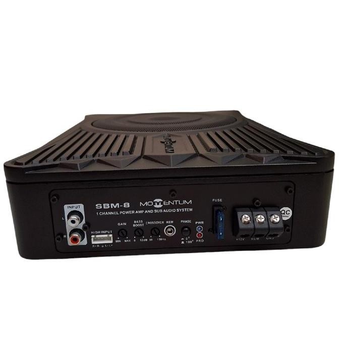 Sale Subwoofer Kolong Momentum Sbm-8 Subwoofer Aktif Momentum Sbm8 8 Inch