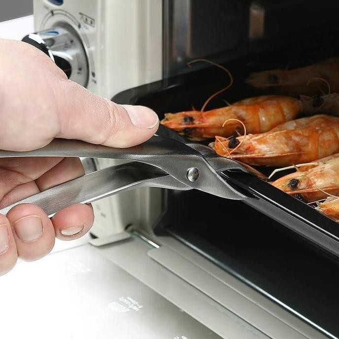(Expert) XP87 Huohou Penjepit Panci Anti Panas Stainless Steel Penjepit Piring