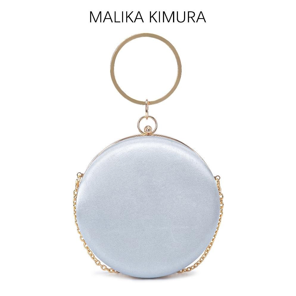 Malika Kimura - Clutch Party Bag / Evening Dress Bag / Tas Rantai Pesta Wanita / Box Make Up Tas Kos