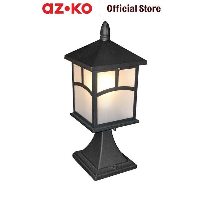 Sale Azko Eglare Fuji Lampu Taman Gate - Hitam
