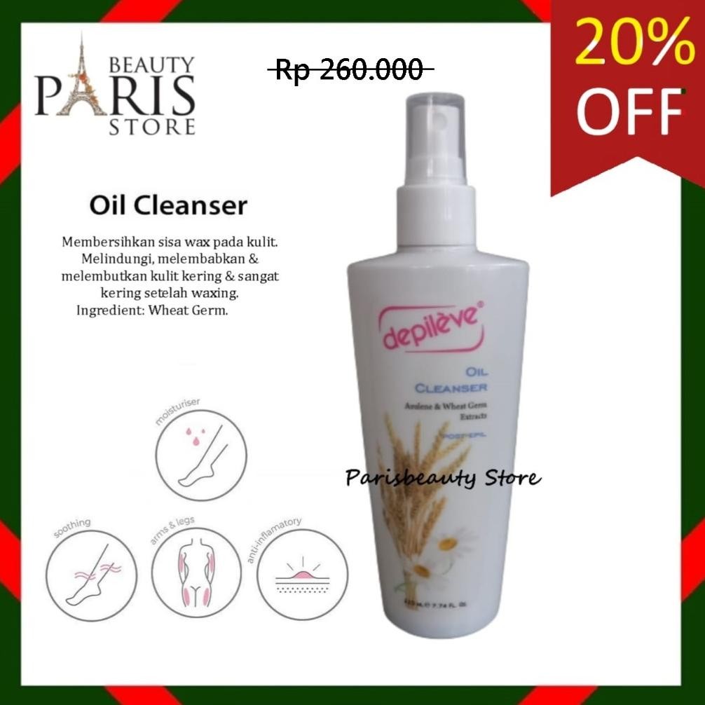 Depileve Oil Cleanser 220 Ml Termurah