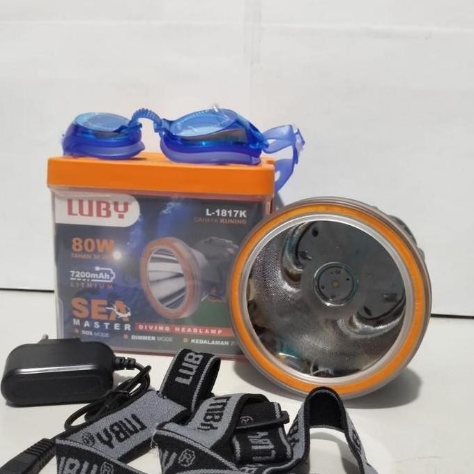 Senter Kepala Selam 80 Watt Luby L 1817