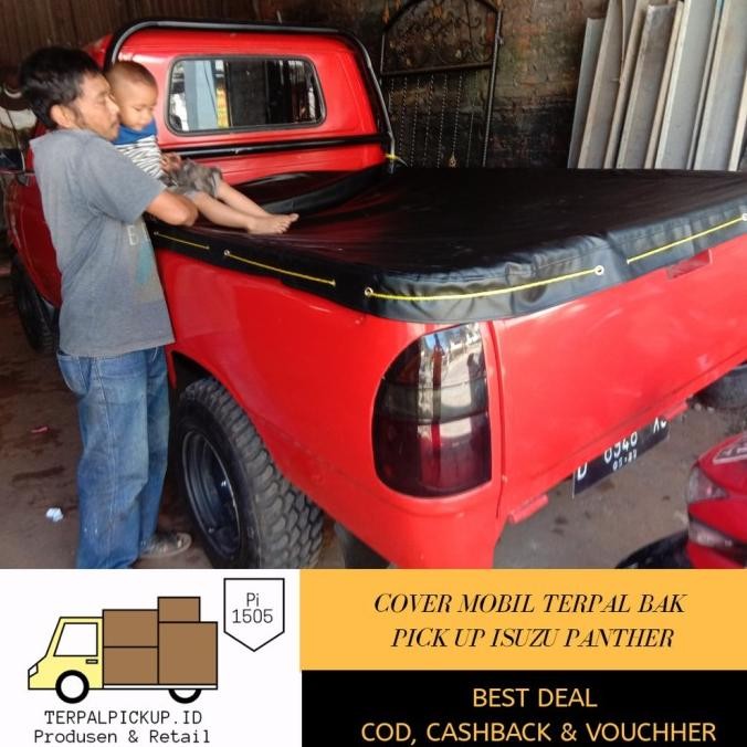 [Expert] Terpal Cover Mobil Bak Pick Up Variasi Aksesoris Pickup Isuzu Panther