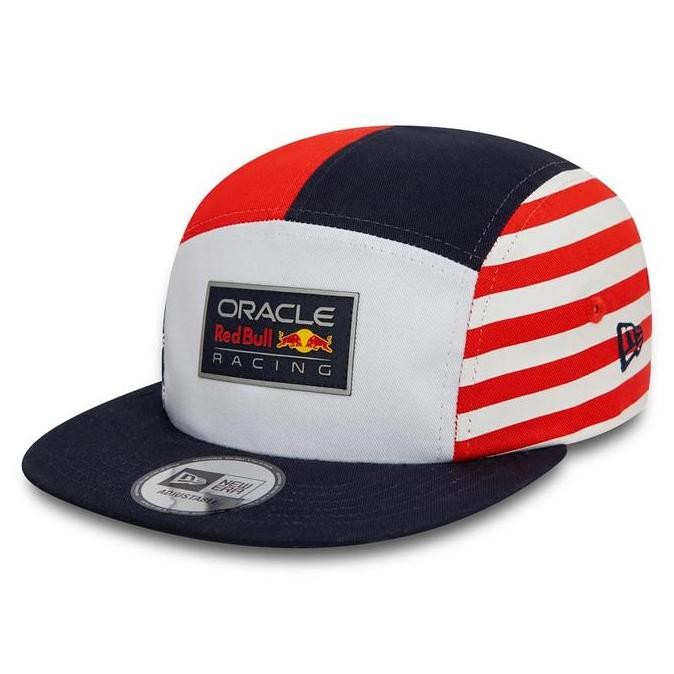 Red Bull Racing F1 2024 America USA Race Camper Cap. Topi Unisex