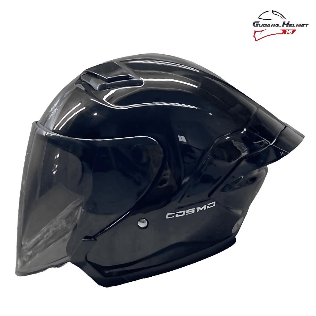 Ready Helm Half Face Hkm Cosmo Original Paket Ganteng Dewasa Original Sni Free Spoiler