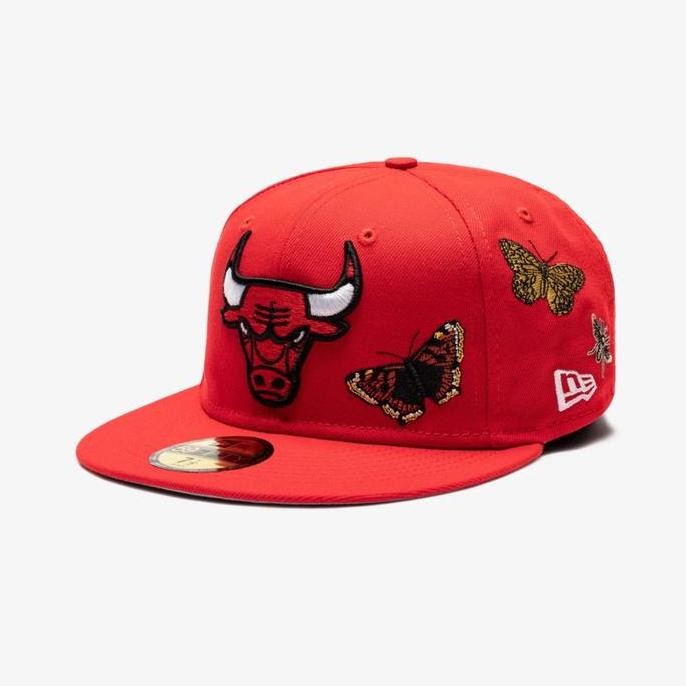 NEW ERA X FELT CHICAGO CB BULLS 59FIFTY Cap. Topi Unisex