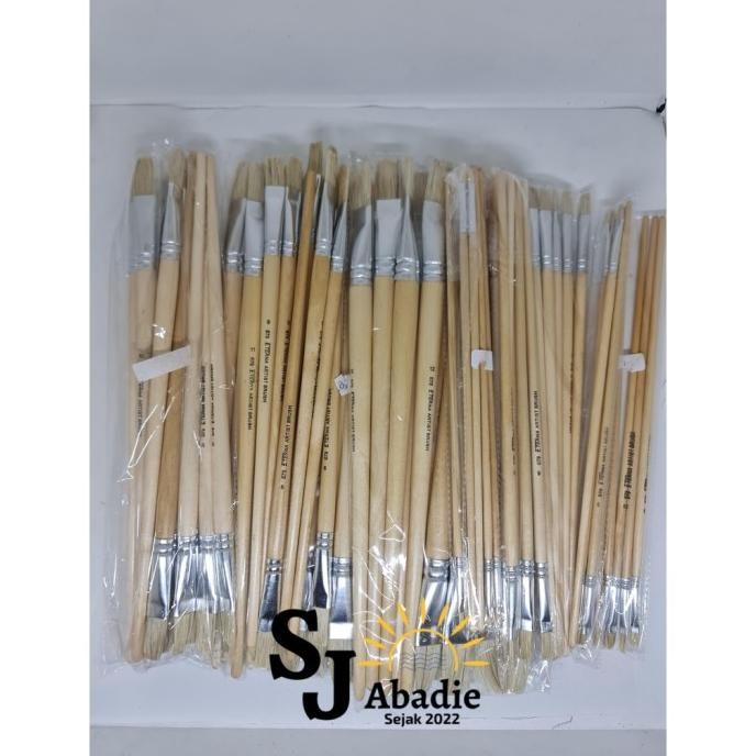 

(Expert) (12 PC) ETERNA Kuas Gambar Lukis Paint Brush 1 3 4 5 6 7 9 10 11 12 | SJ ABADIE |