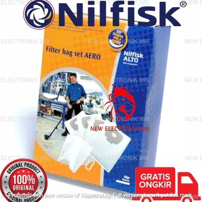 NILFISK FILTER BAG VACUUM CLEANER NILFISK AERO 4PCS