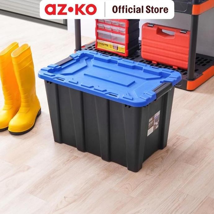 

Terlaris Azko Masterspace 55 Ltr Kotak Perkakas Plastik Heavy Duty