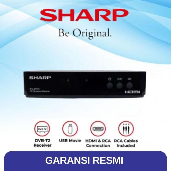 TERLARIS - Sharp STB DD001I Set Top Box TV Digital HDMI