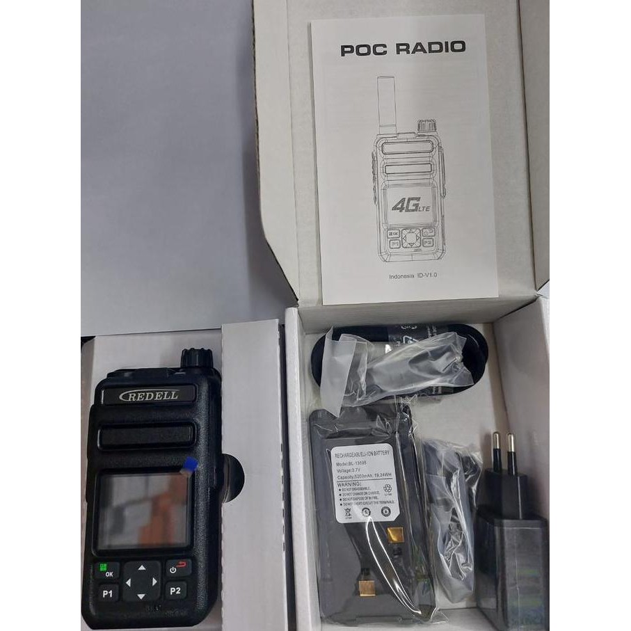 Murah Ht Handy Talkie Poc Redell Ds-368 4G Bisa Jarak Jauh Sampai 10.000 Km