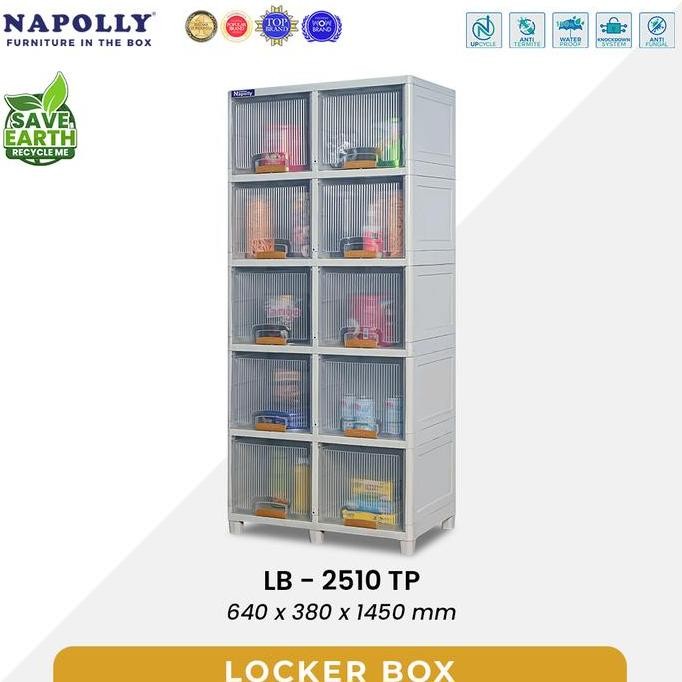 

Terlaris Napolly Locker Box 5 Ssn 10 Ruang Penyimpanan Motif Transparan & Wifi