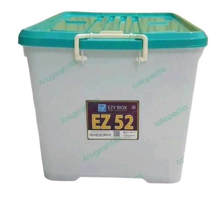 

Terlaris Container Ezy Box 52 Liter Merk Vindo / Kotak Penyimpanan Barang Multi Storage Box Plastik