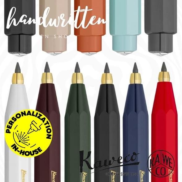 

NEW KAWECO Sport Clutch Pencil 3,2mm | Automatic Mechanical Pencil 0.7mm Classic - Skyline - Frosted / Pensil Mekanik / Pensil Sketsa / Sketch Pencil