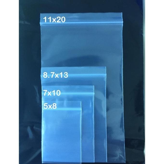 (Expert) KLIP PP SMPI CUSTOM 11x20 60 MICRON TEBAL PLASTIK ZIPPER