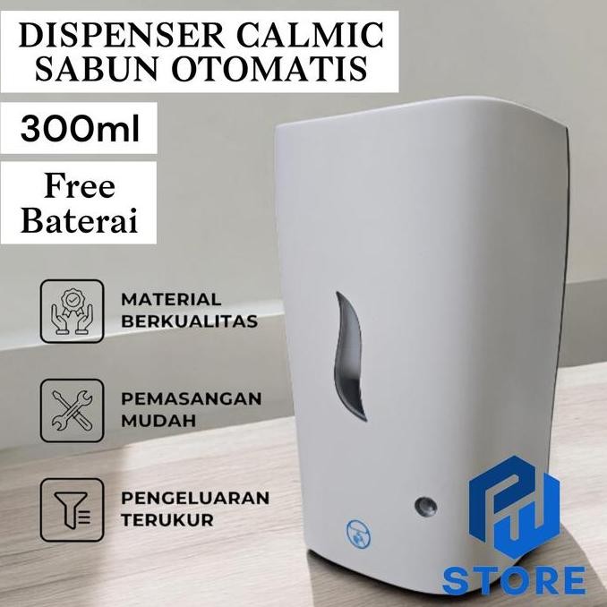 Alat cuci Tangan Otomatis Dispenser Calmic Sabun Cuci Tangan Otomatis Model terbaru lebih awet