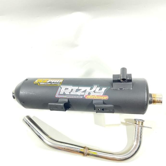 KNALPOT PCX CBU KONDOMAN + END MUFFLER THAILAND - BAHAN BENDING RZ PRO