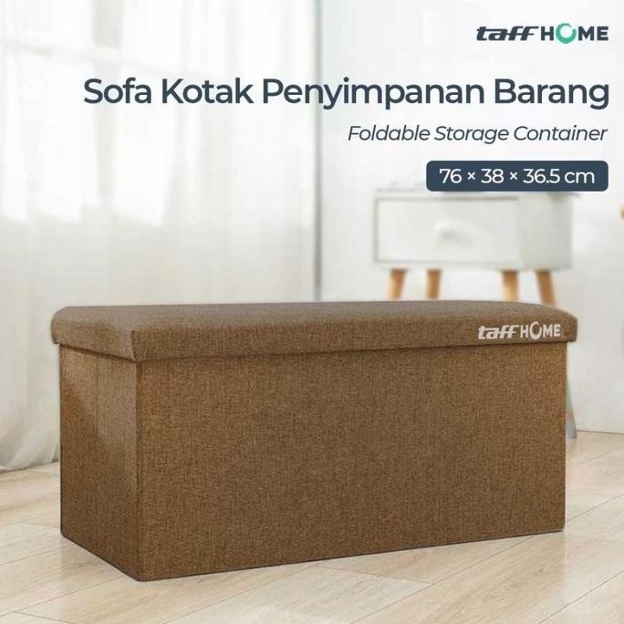 

Terlaris Sofa Kotak Tempat Perkakas Buku Mainan Pakaian Storage Box Multifungsi