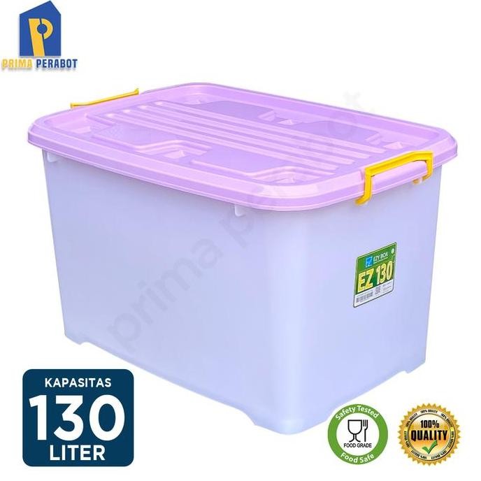 

Terlaris Storage Box Multifungsi Box Container Box 130 L (Gosend Only)
