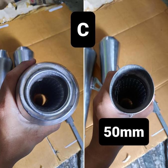 Silincer Knalpot Stainles Motor Custom Kustom W175 Japstyle caferacer