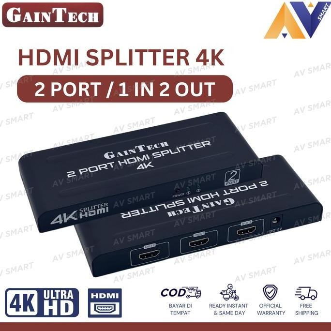 TERLARIS - GAINTECH HDMI SPLITTER 2 PORT / 4 PORT / 8 PORT
