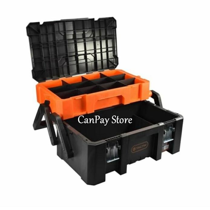 

Terlaris Tactix Kotak Perkakas Cantilever 58 Cm